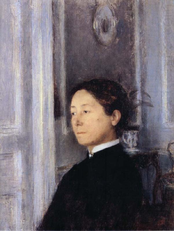 Portrait of Mrs Edmond Khnopff, Fernand Khnopff